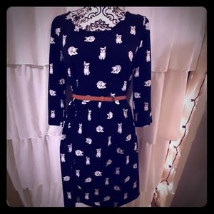 Forever 21 Bulldog Skater Dress